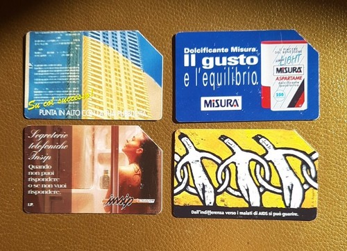 Telefonkarten italien 4 - -, st