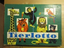 Altes Spiel: Tierlotto von Abel-Klinger Ausgabe 4284/14, komplett, 50/60 Jahre