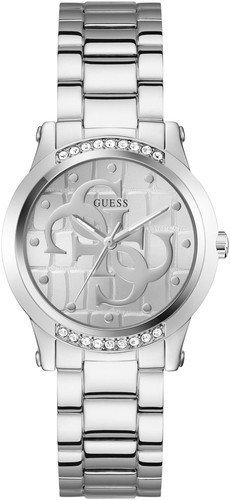 Guess damen armbanduhr - damen, silber