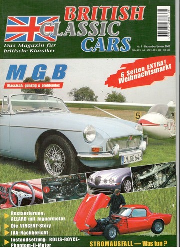 British classic cars heft - british,