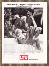 Ltu reklame werbeanzeige - -,