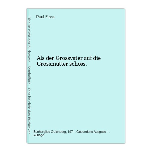 Als der grossvater auf - grossvater, die