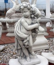 Statue Gartenfigur, Rosenputte