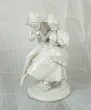 Katzhütte Jugendstil Figur