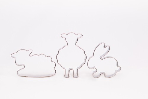 Ausstecher 3er set ostern - ausstecher,