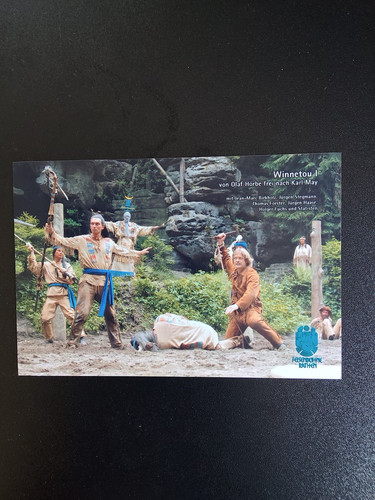 Winnetou autogrammkarte - i,