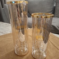 Partylite Teelichthalter Trio, Glamouröser Streifenlook