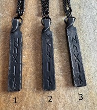 Anhänger  Raben Runenstab