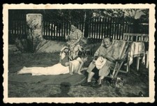 Children riding mum - mum, in