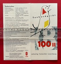 DDR Reklame Prospekt VEB