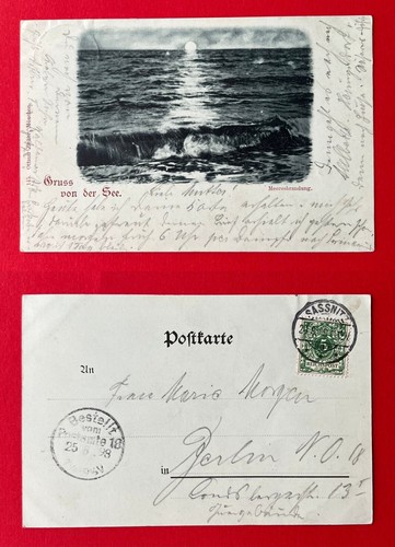 Ostseebad sassnitz 1898 - ak,