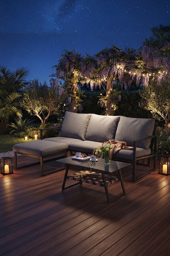Tlg garten lounge set - 3-tlg.,