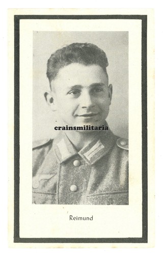 Orig sterbebild - orig.,