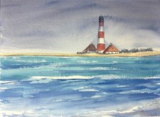 Nordsee Leuchtturm Westerhever