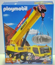 Playmobil® 4036 | Schwerlast-Mobilkran | Baustelle | 100% komplett | wie neu !!!