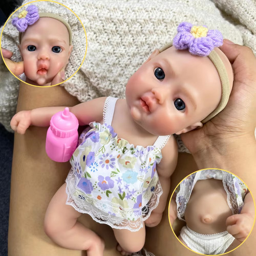 Mini reborn baby puppe - mini,