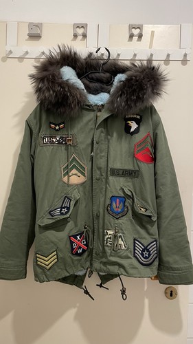Mrs furs wintermantel parka - wintermantel,
