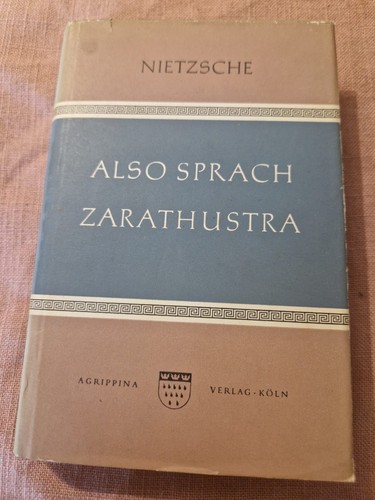 Also sprach zarathustra - sprach,