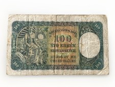 BANKNOTE Slowakei, 100 Kronen