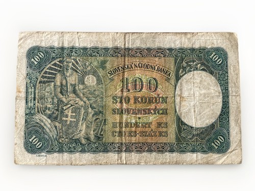 Banknote slowakei 100 kronen - banknote,