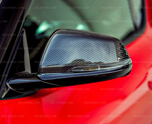 Bmw m135i carbon spiegelkappen - carbon,