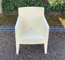 4 Armlehnstühle Philippe Starck "TOY Driade" hellgelb