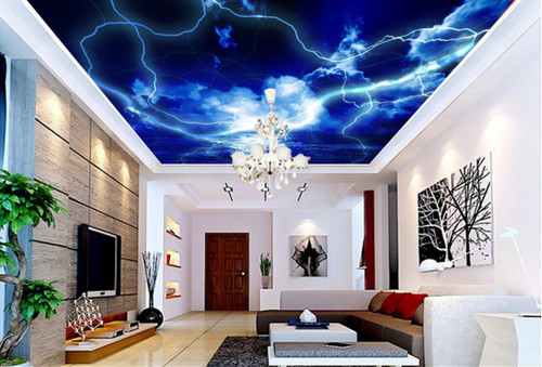 Blitz himmel fototapeten - himmel,