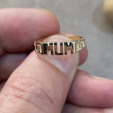 Original 9ct Gelb Gold Damen