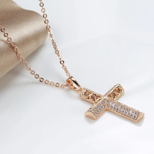 Luxus kreuz halskette - luxus,