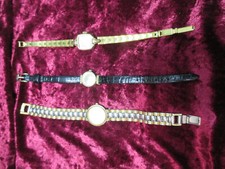 3 drei alte antike Damenuhren Uhren Junghans, Foresta, Saphira