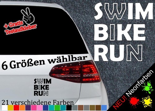 Triathlon sticker laufen - triathlon,