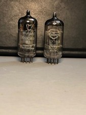 MATCHED PAIR MULLARD ECC83 /
