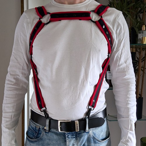 Leather neopren brust - neopren,