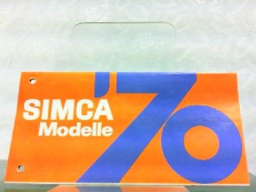 Simca modell - simca, '70.