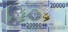 Guinea P.50e 20.000 Francs 2020 (1) UNC