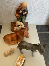 Auswahl : Goebel : Krippen Figur Weihnachten Hirte Ochse Esel Schaf Christkind