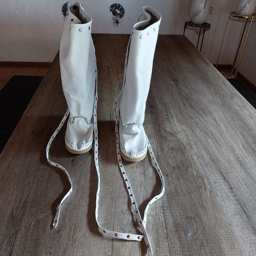 Handgenähte indianerstiefel - handgenähte,