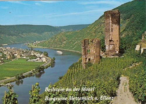Beilstein mosel mit burg - beilstein,