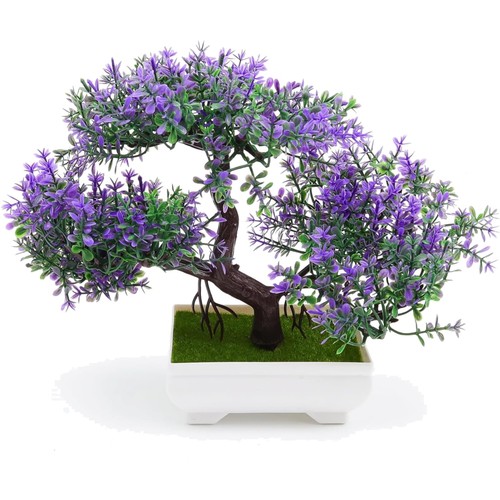 Künstlicher bonsai lila - künstlicher,
