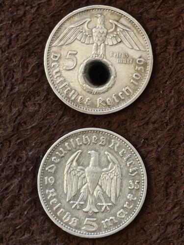 Reichsmark silbermünzen - 5,