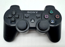 Sony Original Playstation 3 Ps3 Controller Sixaxis Schwarz CECHZC2E V2 GUT