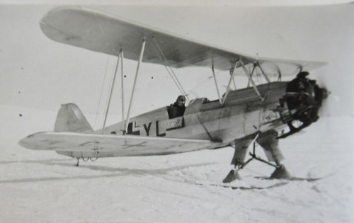 Altes foto deutsches flugzeug - altes,