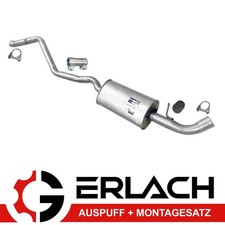 Mittelschalldämpfer für BMW 1er E81 E87 116d 118d 120d Auspuff 9992