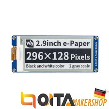 Waveshare 2,9" 296x128 E-Ink