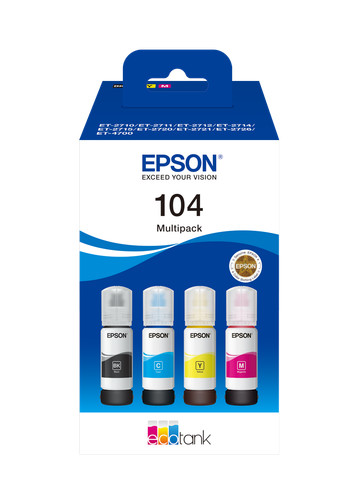 Epson 104 ecotank multipack - 104, ecotank-multipack