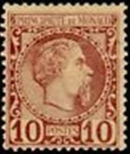Monaco briefmarke yvert - monaco, 4