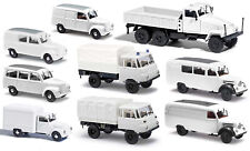 Busch - IFA Robur Framo Bausatz weiß- DDR LKW Transporter zur Auswahl 1:87 H0