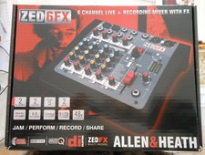 Allen & Heath ZED-6FX Kompaktes Analog Mischpult PA Mixer Home Recording Mischer