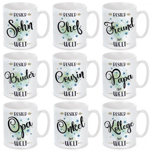 Tasse mit motiv bester der - mit,