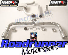 Milltek Golf GTI MK7.5 Auspuff ab Kat nicht res hinten RACE LOUD POLISH SSXVW462